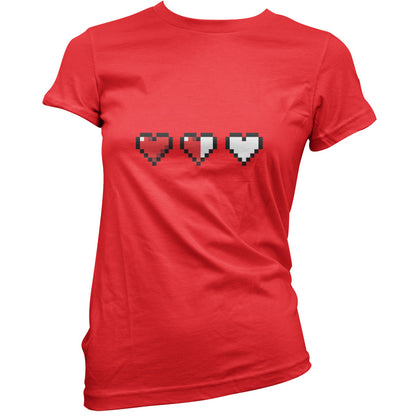 Retro Hearts T Shirt