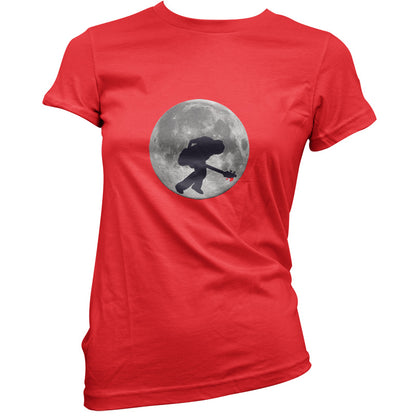 Bass Player Moon T Shirt