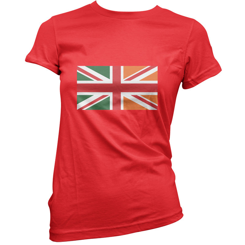 Irish Union Jack Flag T Shirt