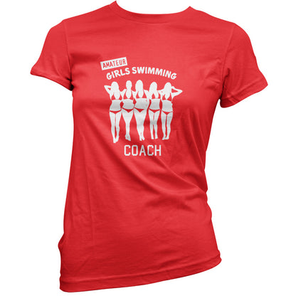 Amateur Girls Swimming Coach T Shirt