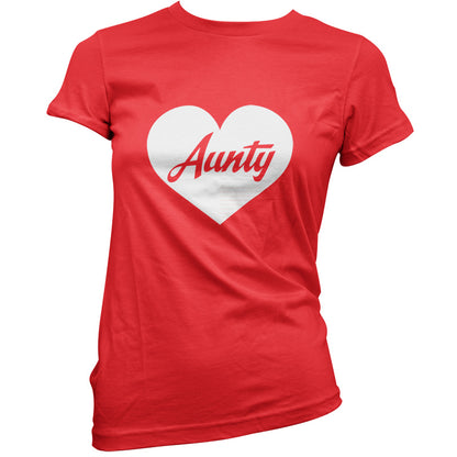 Heart Aunty T Shirt