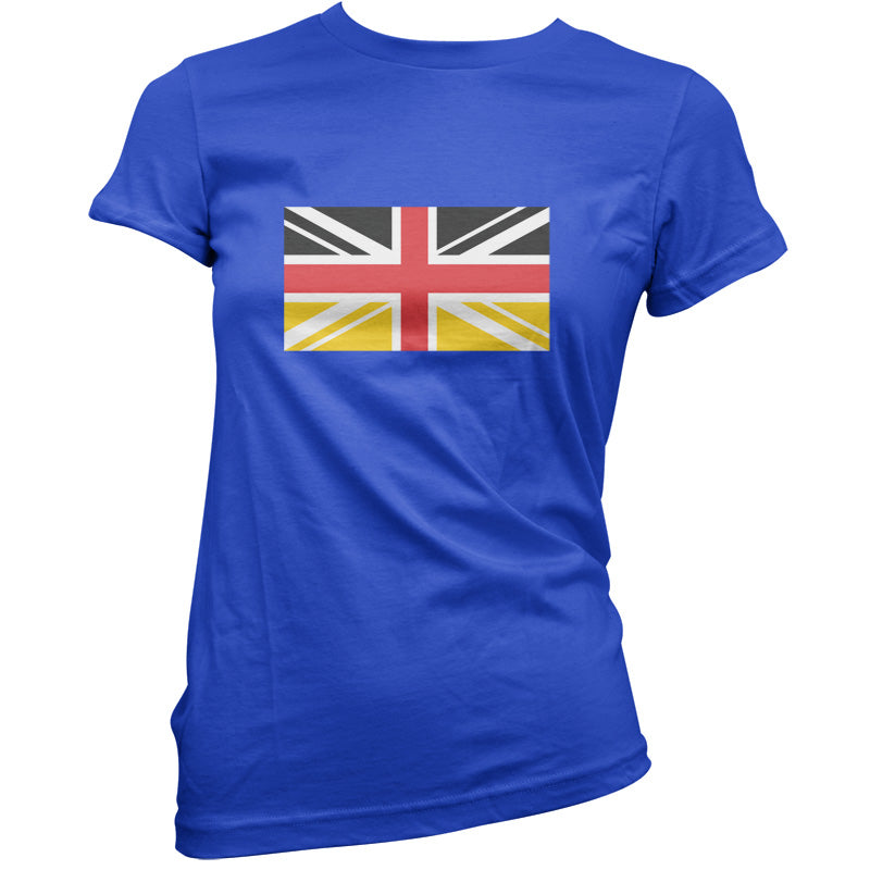 German Union Jack Flag T Shirt