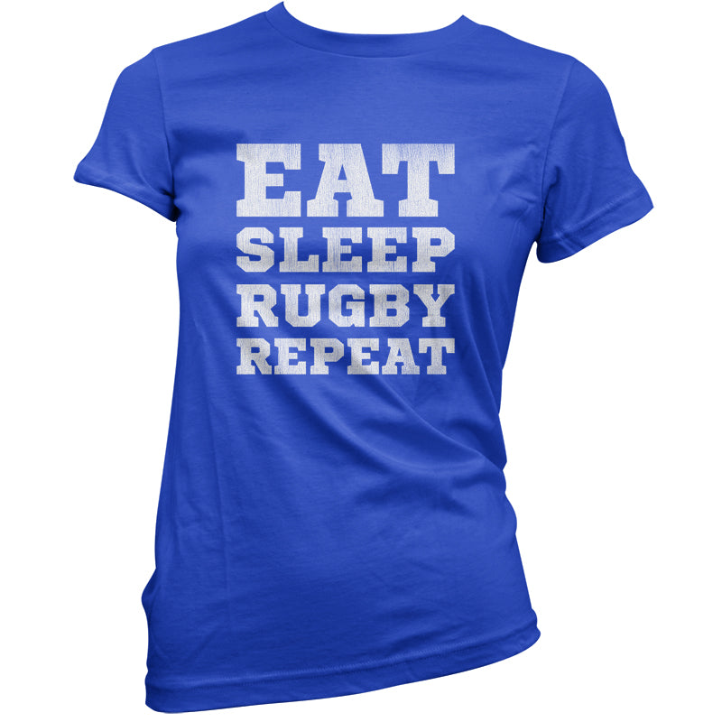 Eat Sleep Rugby Repeat T Shirt