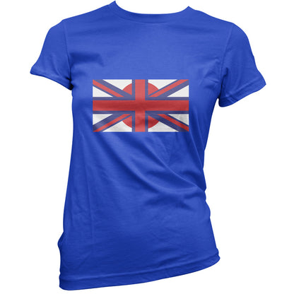 Japanese Union Jack Flag  T Shirt