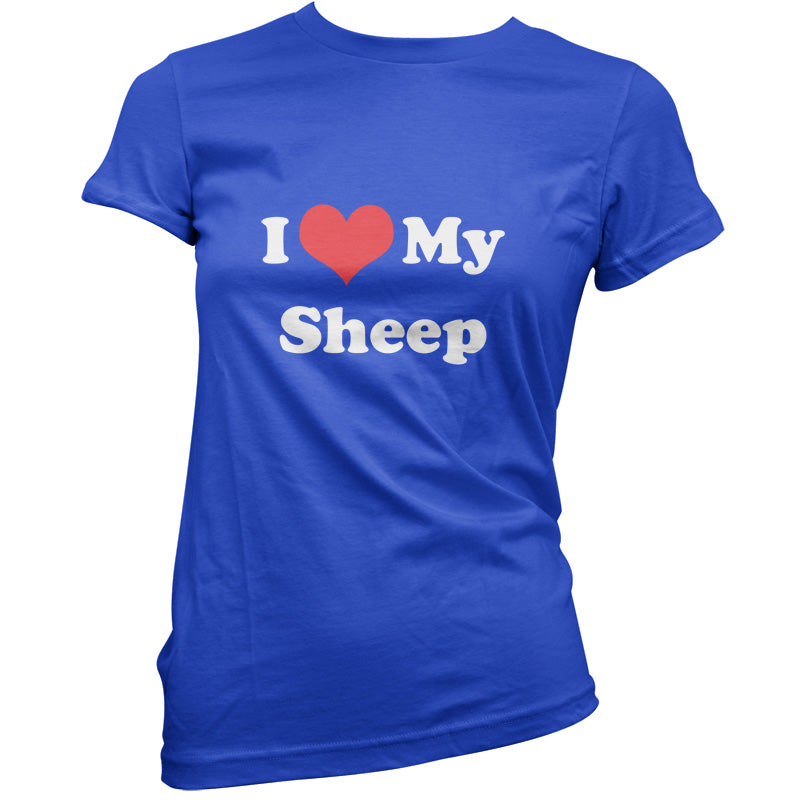 I Love My Sheep T Shirt