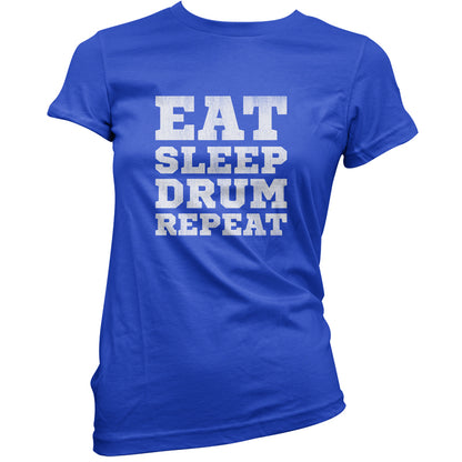 Eat Sleep Drum Repeat T Shirt