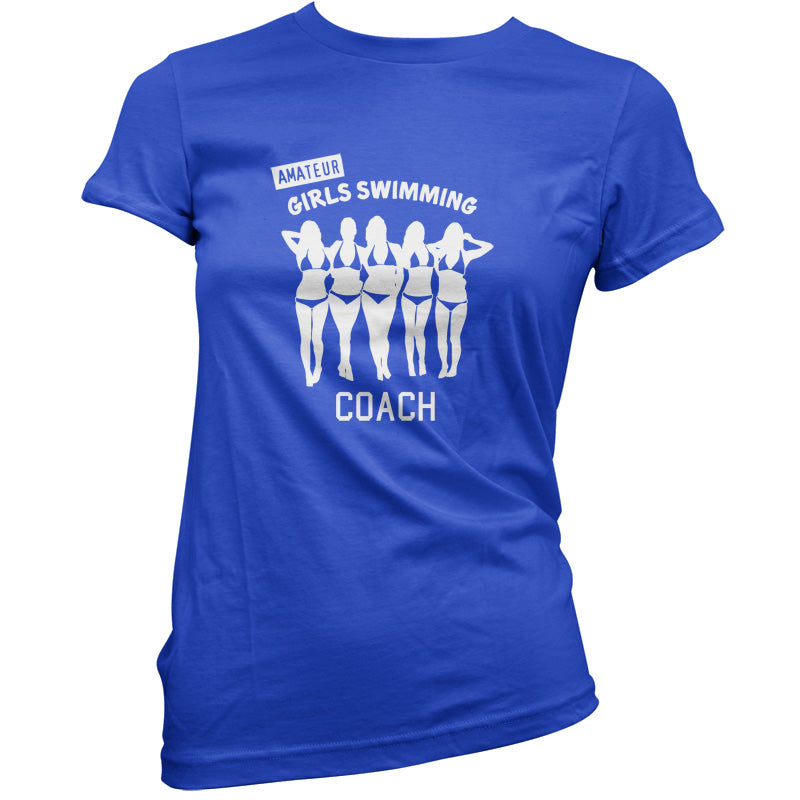 Amateur Girls Swimming Coach T Shirt