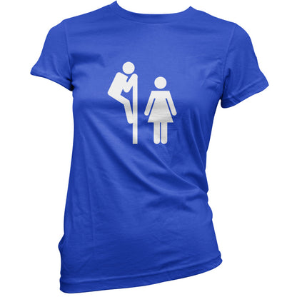 Unisex Toilet Sign T Shirt