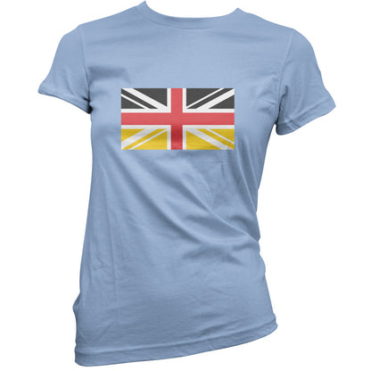 German Union Jack Flag T Shirt