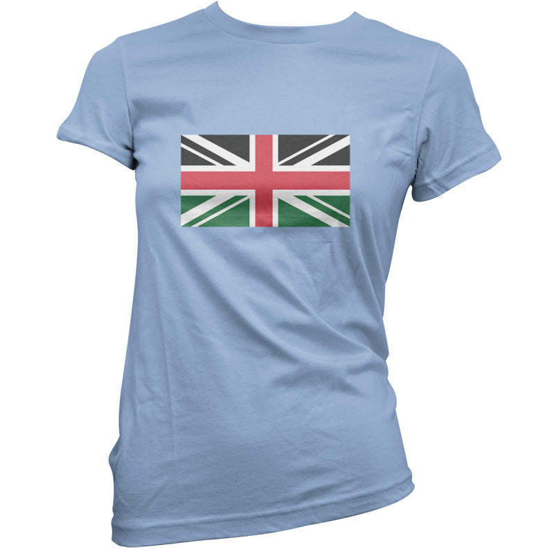 Kenya Union Jack Flag T Shirt