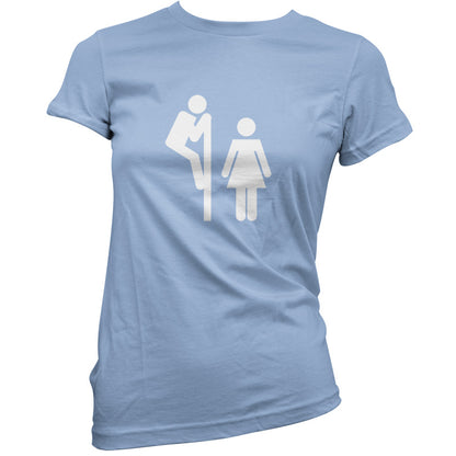 Unisex Toilet Sign T Shirt