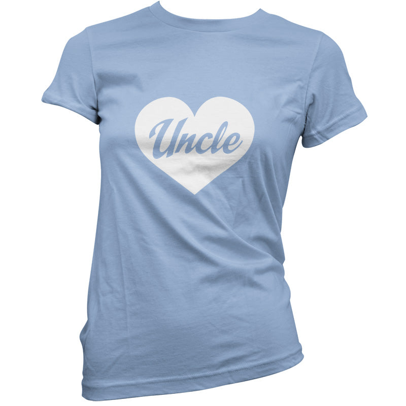 Uncle Love Heart T Shirt