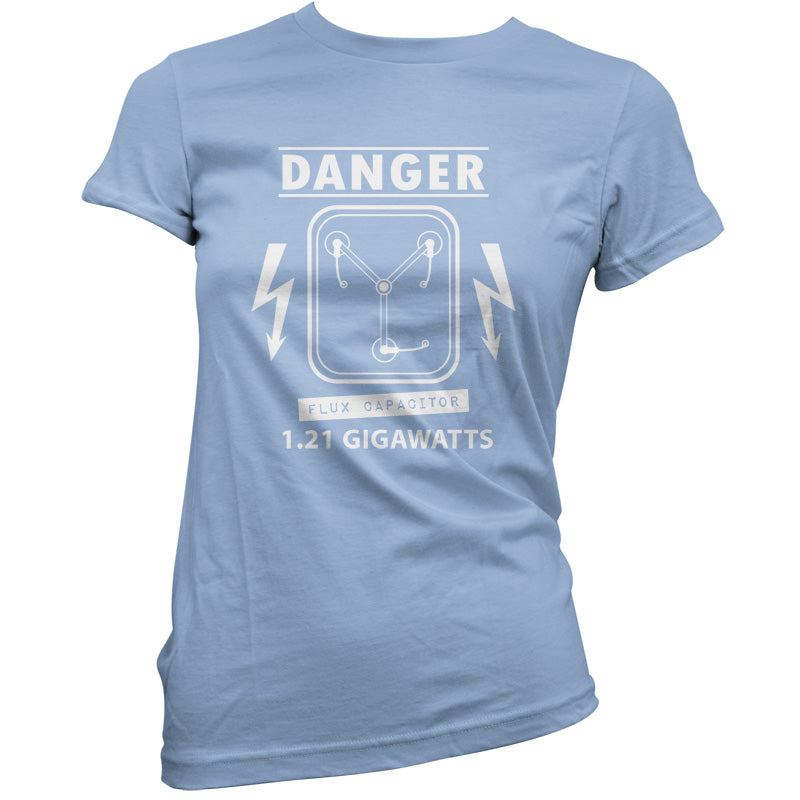 Danger Flux Capacitor T Shirt