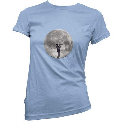 Trumpet Player Moon T Shirt