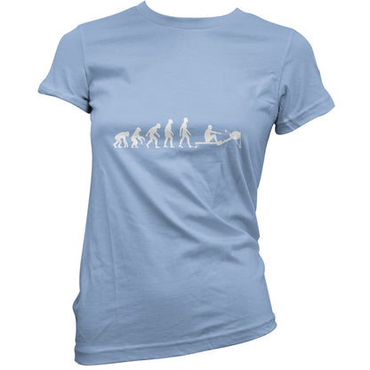 Evolution Of Man Rowing Machine T Shirt