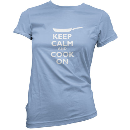 Keep Calm and Cook On T Shirt