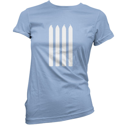 Four Candles T Shirt
