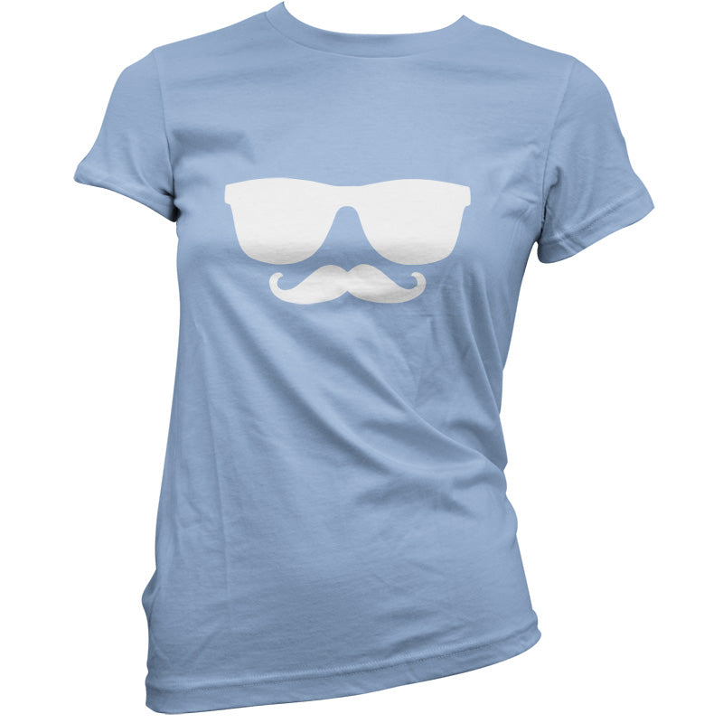 Moustache Glasses T Shirt