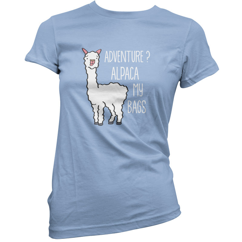 Adventure Alpaca My Bags T Shirt