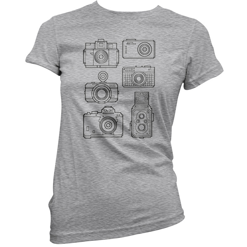 Vintage Cameras T Shirt