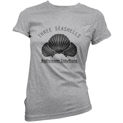 Three Seashells Bathroom Solutions T Shirt