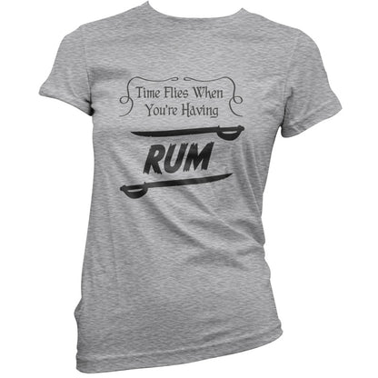 Time Flies When You're Having Rum T Shirt