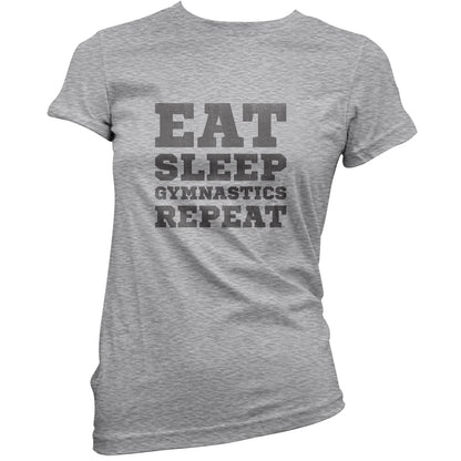 Eat Sleep Gymnastics Repeat T Shirt