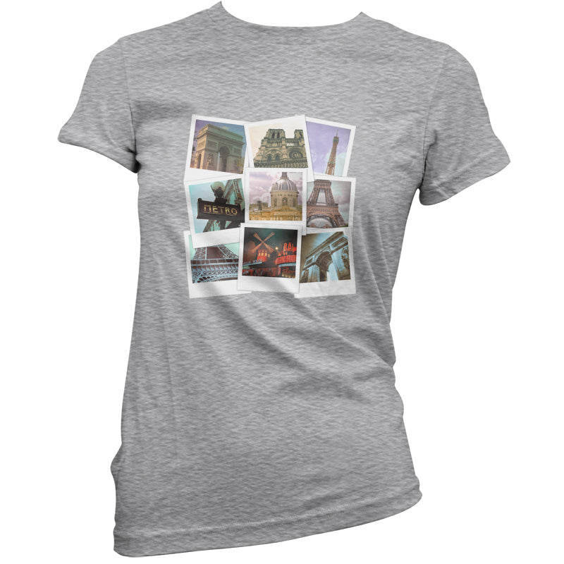 Paris Photo Collage T Shirt