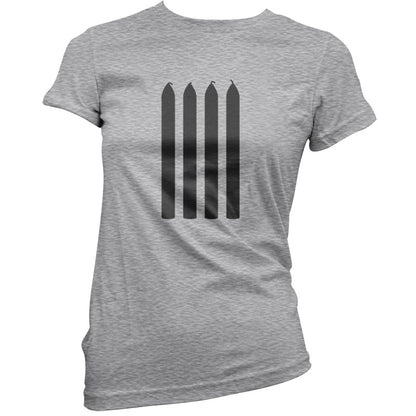 Four Candles T Shirt