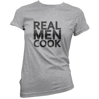 Real Men Cook T Shirt