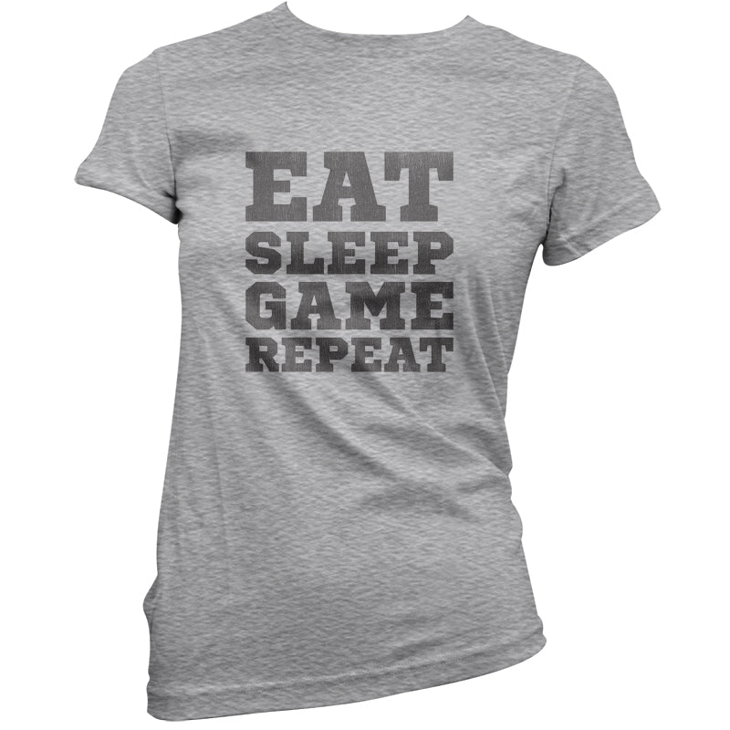 Eat Sleep Game Repeat T Shirt