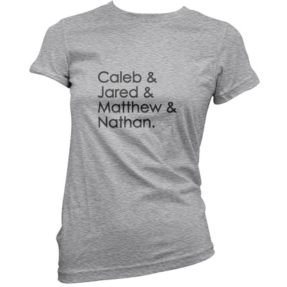 Caleb & Jared & Matthew & Nathan T Shirt