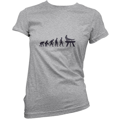 Evolution Of Man Pommel Horse T Shirt