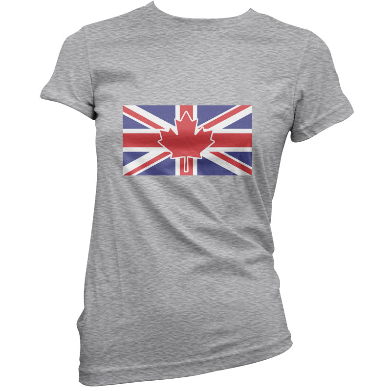 Canadian Union Jack Flag T Shirt