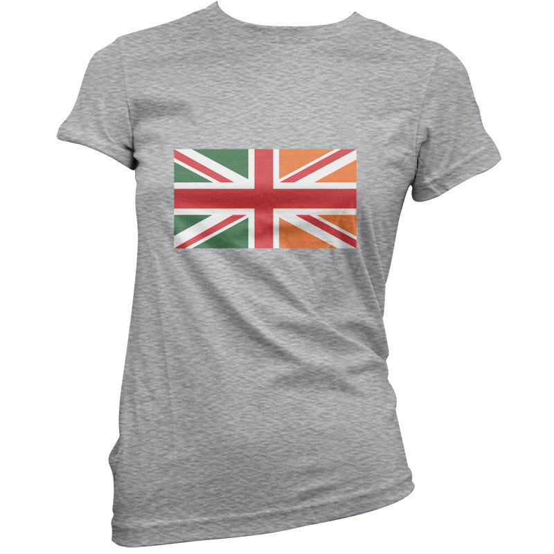 Irish Union Jack Flag T Shirt