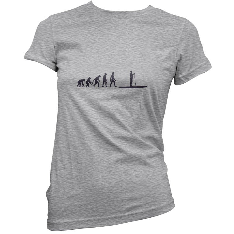 Evolution Of Man Paddle Board T Shirt