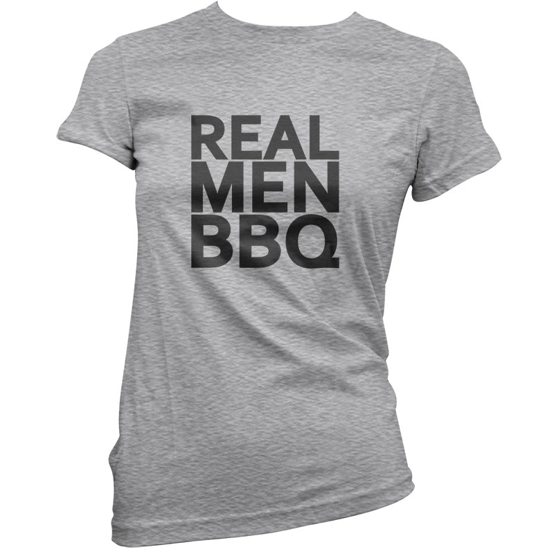 Real Men BBQ T Shirt