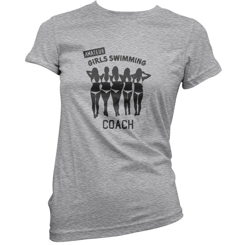 Amateur Girls Swimming Coach T Shirt