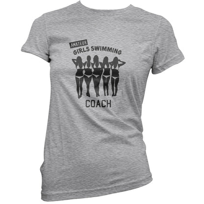 Amateur Girls Swimming Coach T Shirt