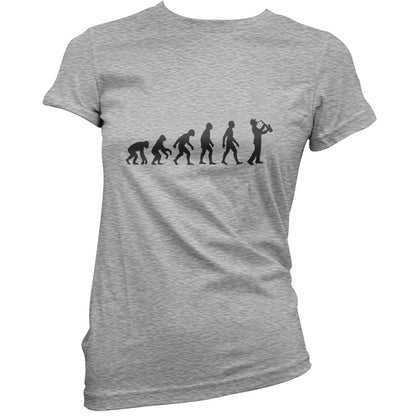 Evolution of Man Saxophone Player T Shirt