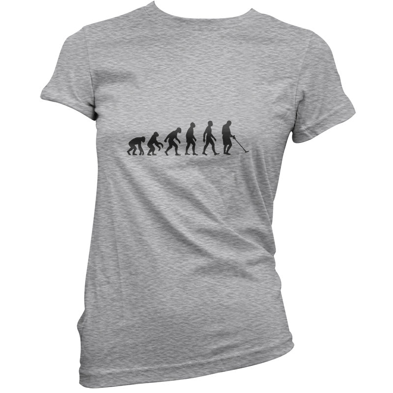 Evolution Of Man Metal Detector T Shirt
