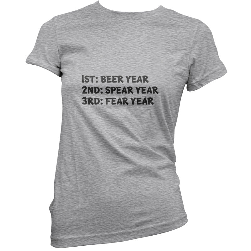 Beer Year Spear Year Fear Year T Shirt