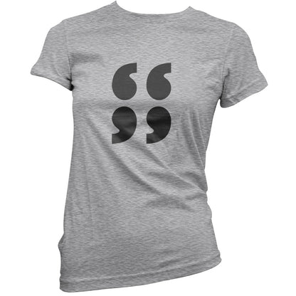 66 99 Quote marks T Shirt