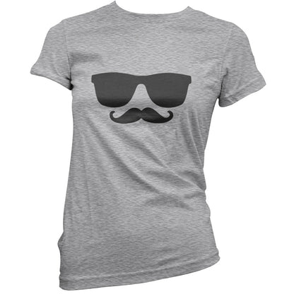 Moustache Glasses T Shirt