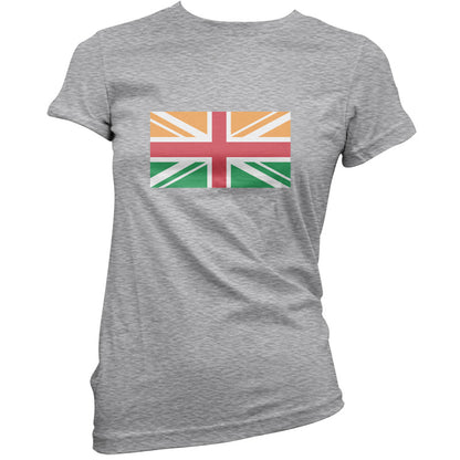 Indian Union Jack Flag T Shirt