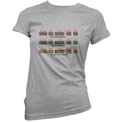 Deloreon Time Machine Circuits T Shirt