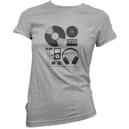 Evolution of Music Hardware T Shirt