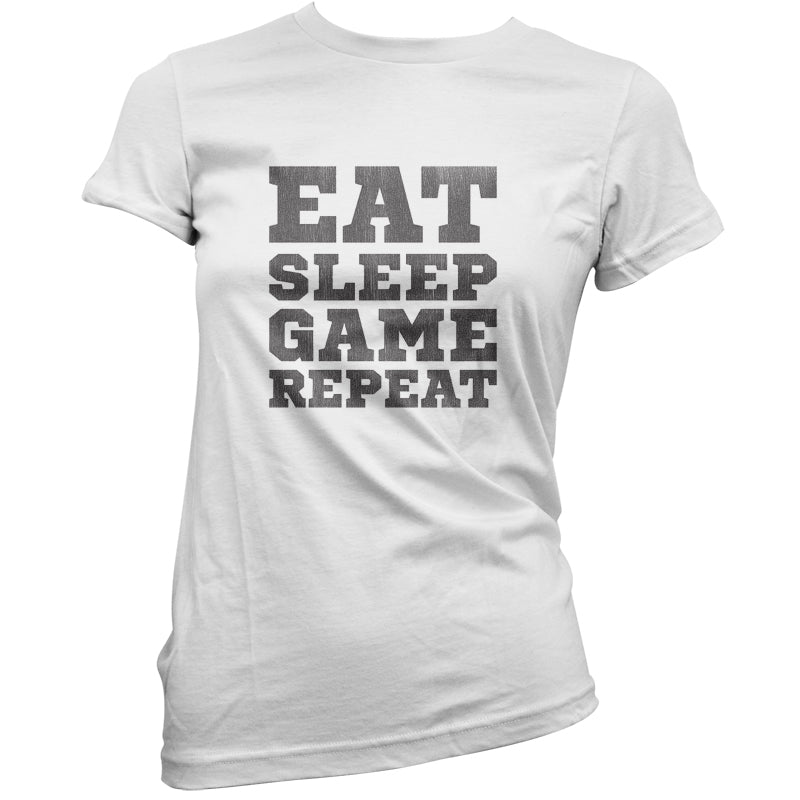 Eat Sleep Game Repeat T Shirt