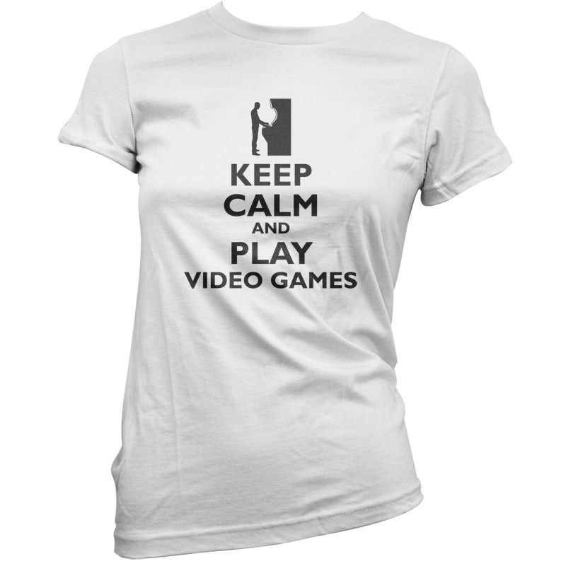 Keep Calm and Play Video Games T Shirt