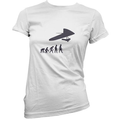 Evolution Of Man Hang Glider T Shirt